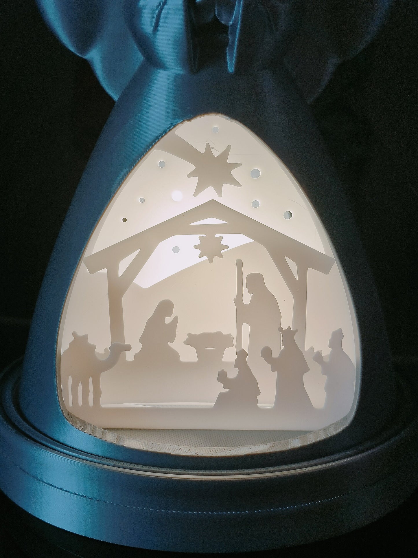 Veilleuse ange de la nativité