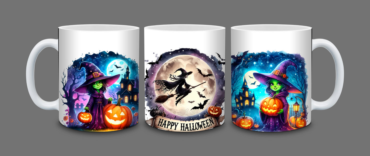 Mug Halloween Personnalisable.