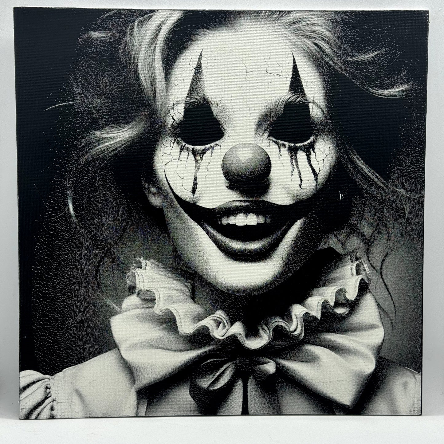 Cadre femme clown.