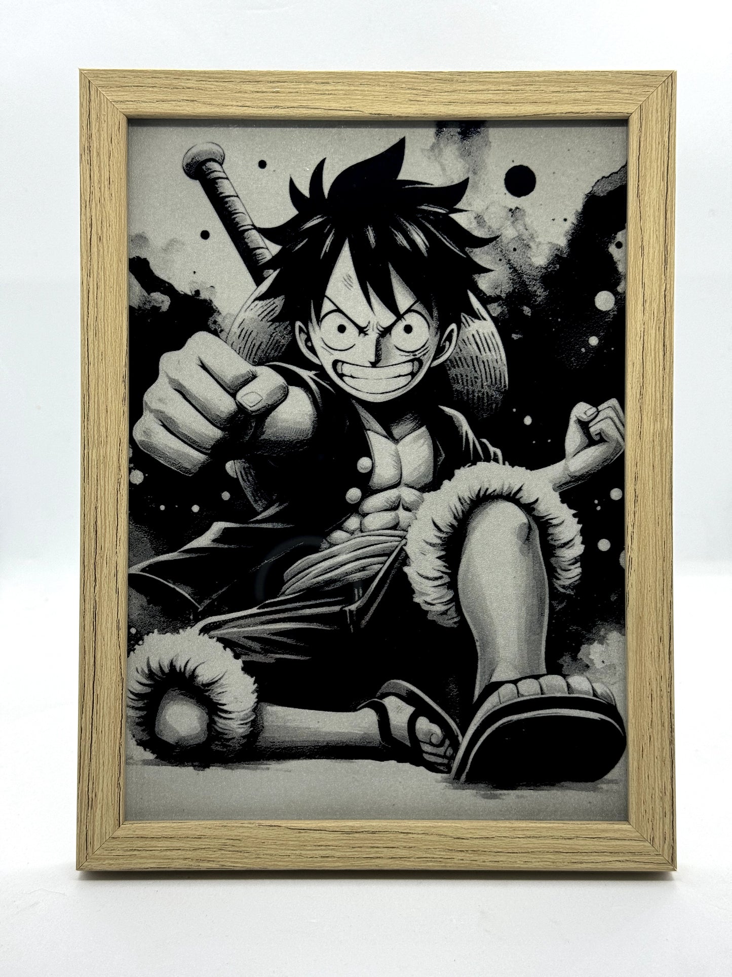 Cadre Luffy en pleine action.